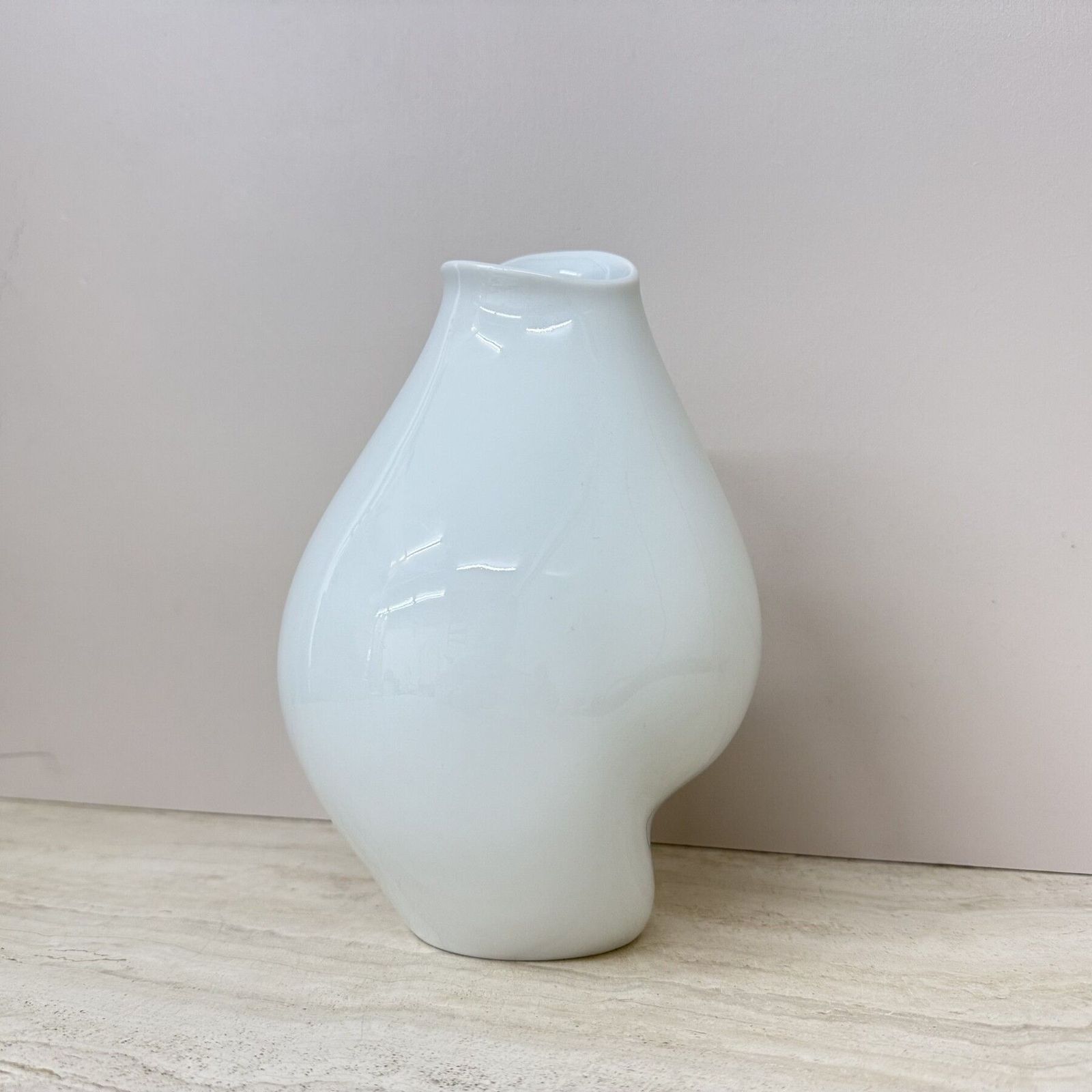 Big Vase With The Seven Faces Of Fritz Heidenreich, Rosenthal, 1950s photo for sale