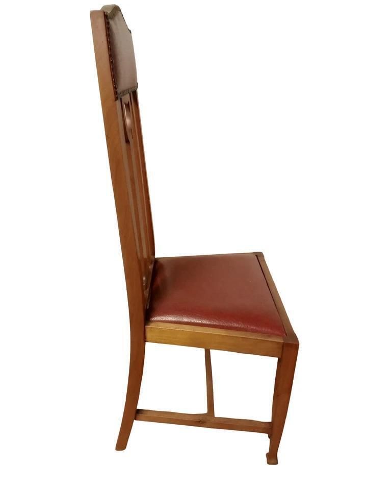 Set Of Six Dining Chairs Antique Late 19th Century photo vinterior