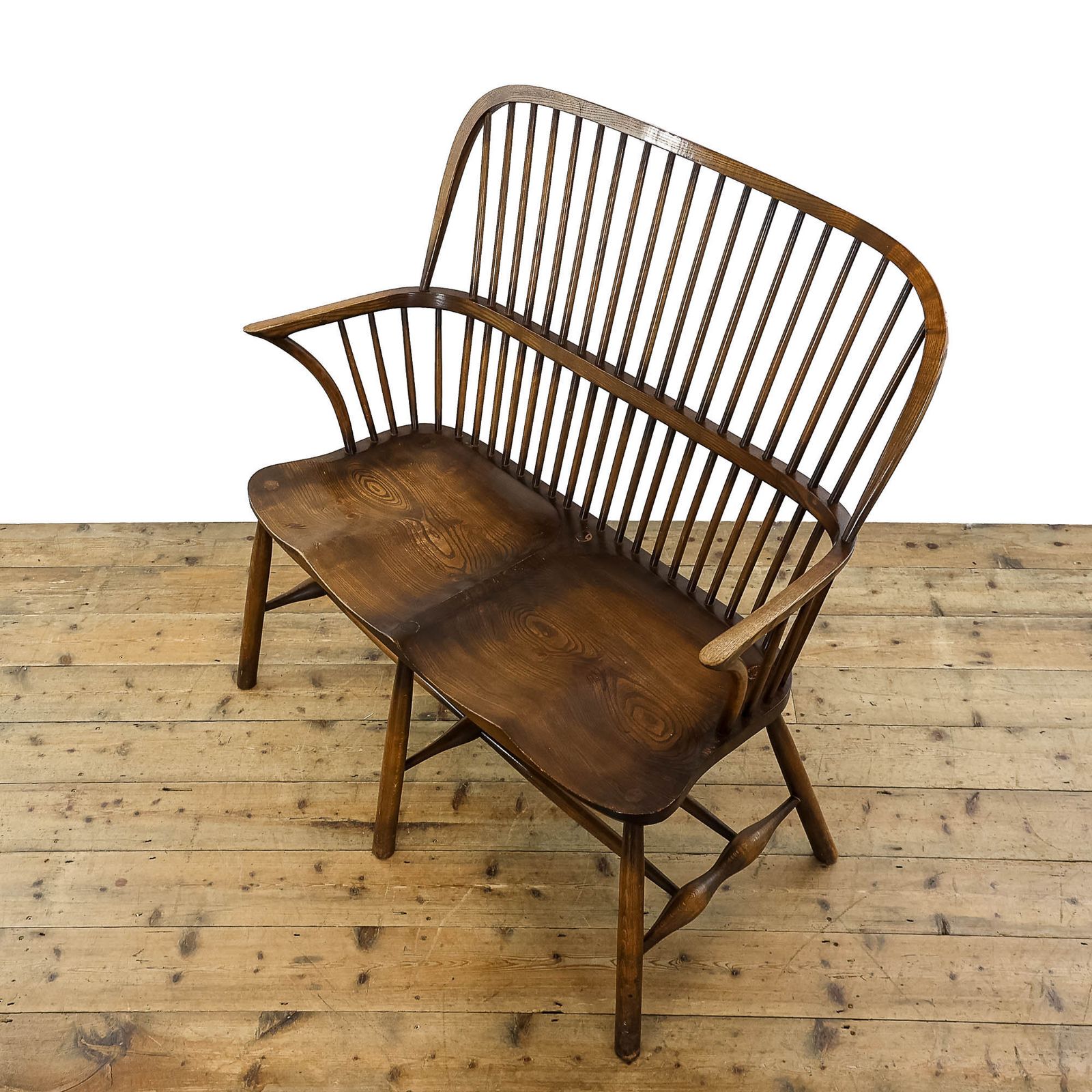 Antique Style Windsor Bench By Stewart Linford photo vinterior