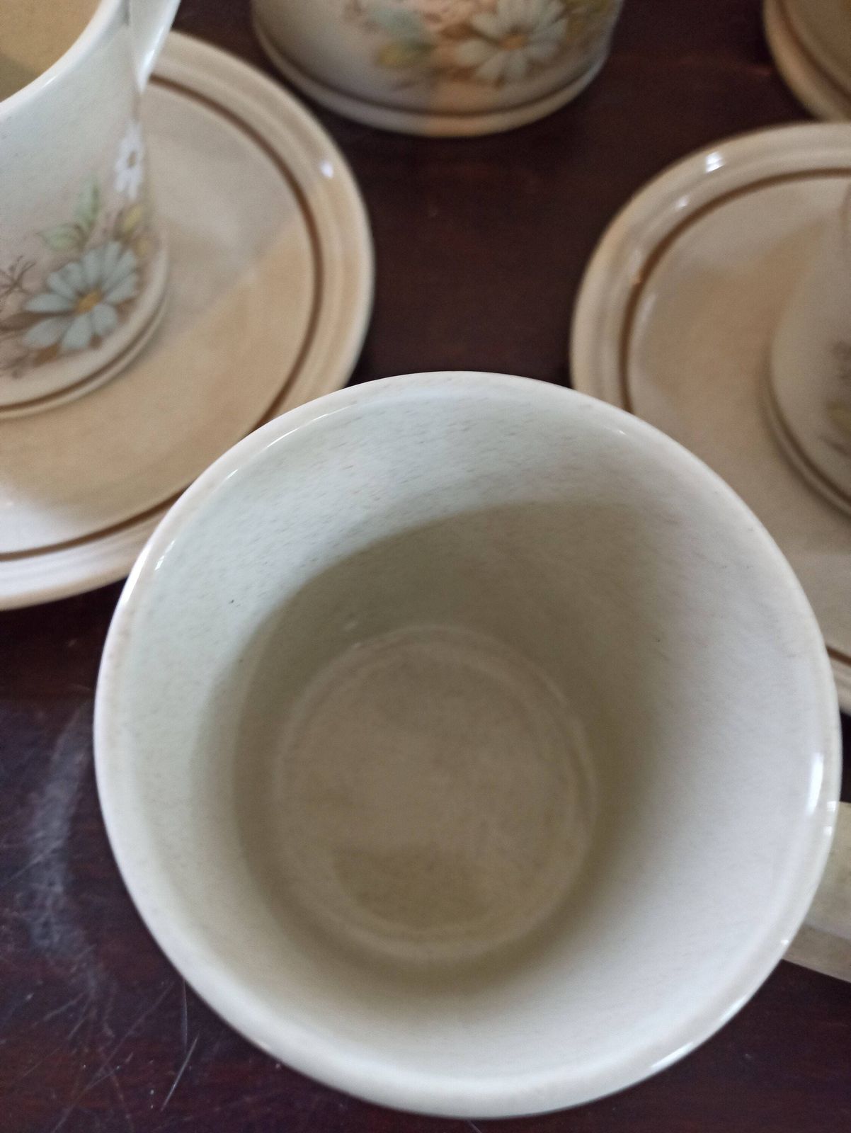 Retro Royal Doulton Tea Set. Lambethware. Florinda. Excellent Condition. 1977 1980 photo furniture