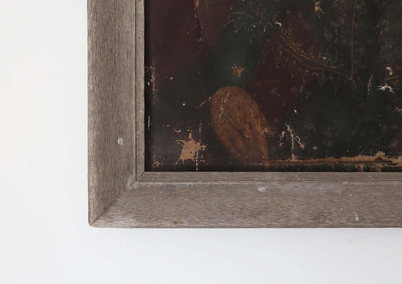 Primitive Portrait Of A Girl, English, Early 19th Century photo vinterior