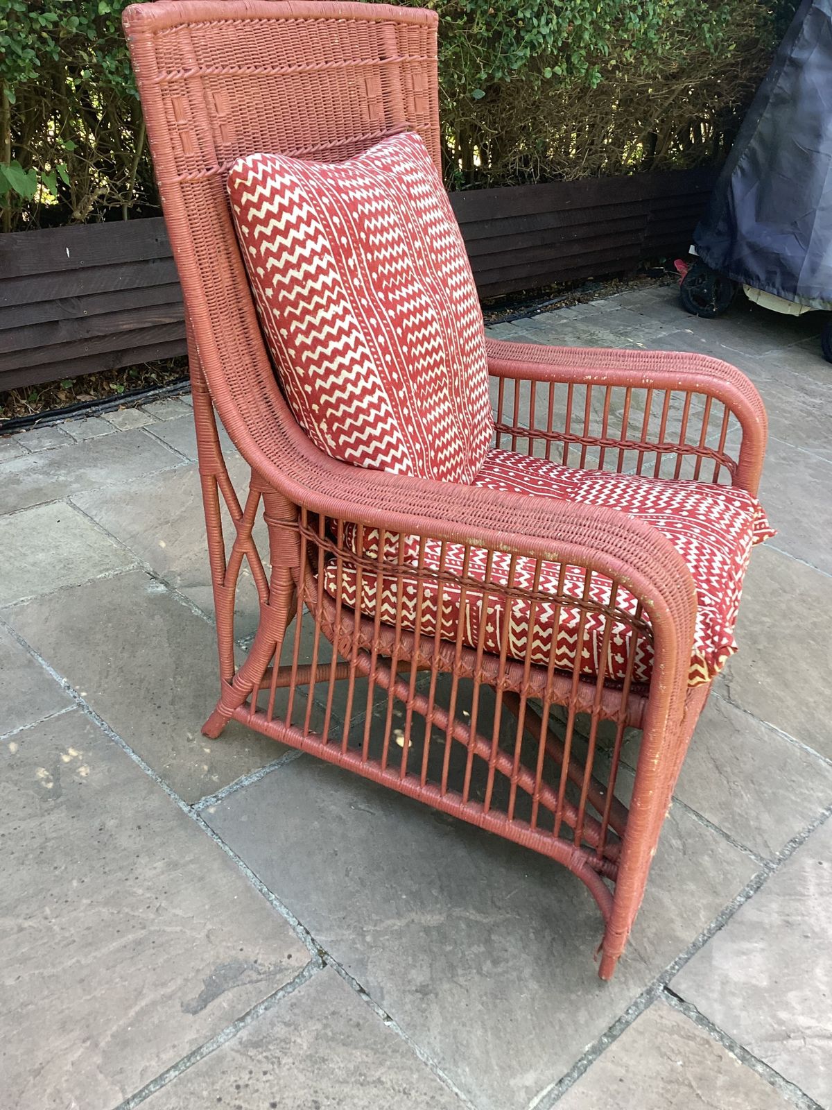 Dryad 1920 Mix Of Wcker/Rattan & Cane Armchair photo vinterior