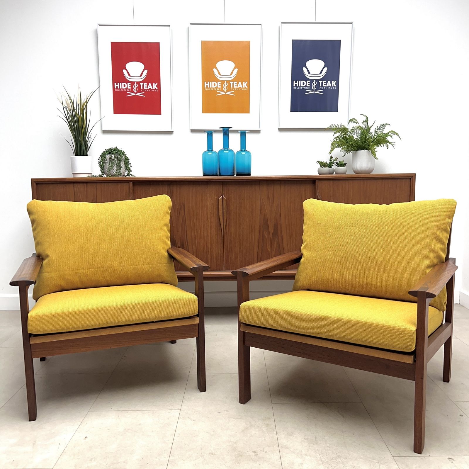 Danish Armchairs By Illum Wikkelsø