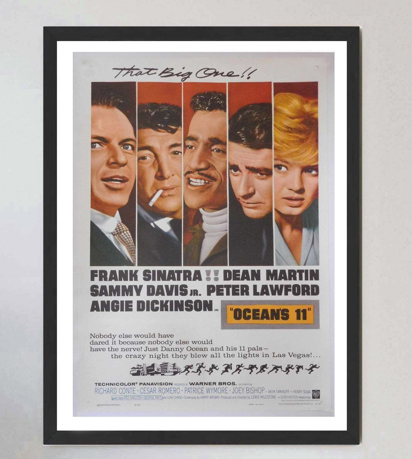 Ocean's 11  Original Vintage Poster photo furniture