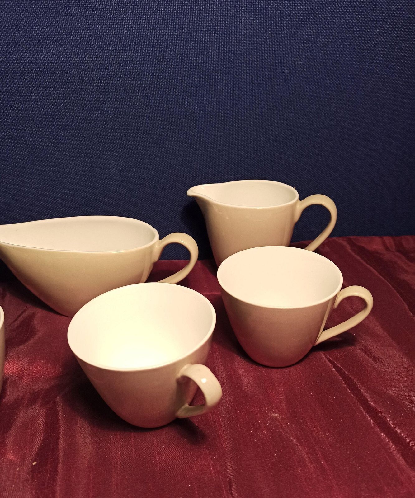 Johnson Brothers Retro Sage Green Part Tea Set. 7 Pieces. Very Good Condition photo Home Decor