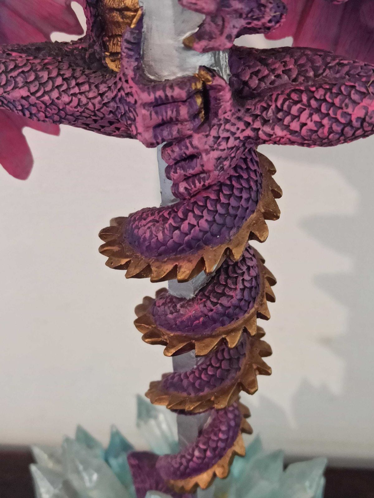 Ornamental Dragon Limited Edition. Trigador And Redamay. Vintage. photo Art