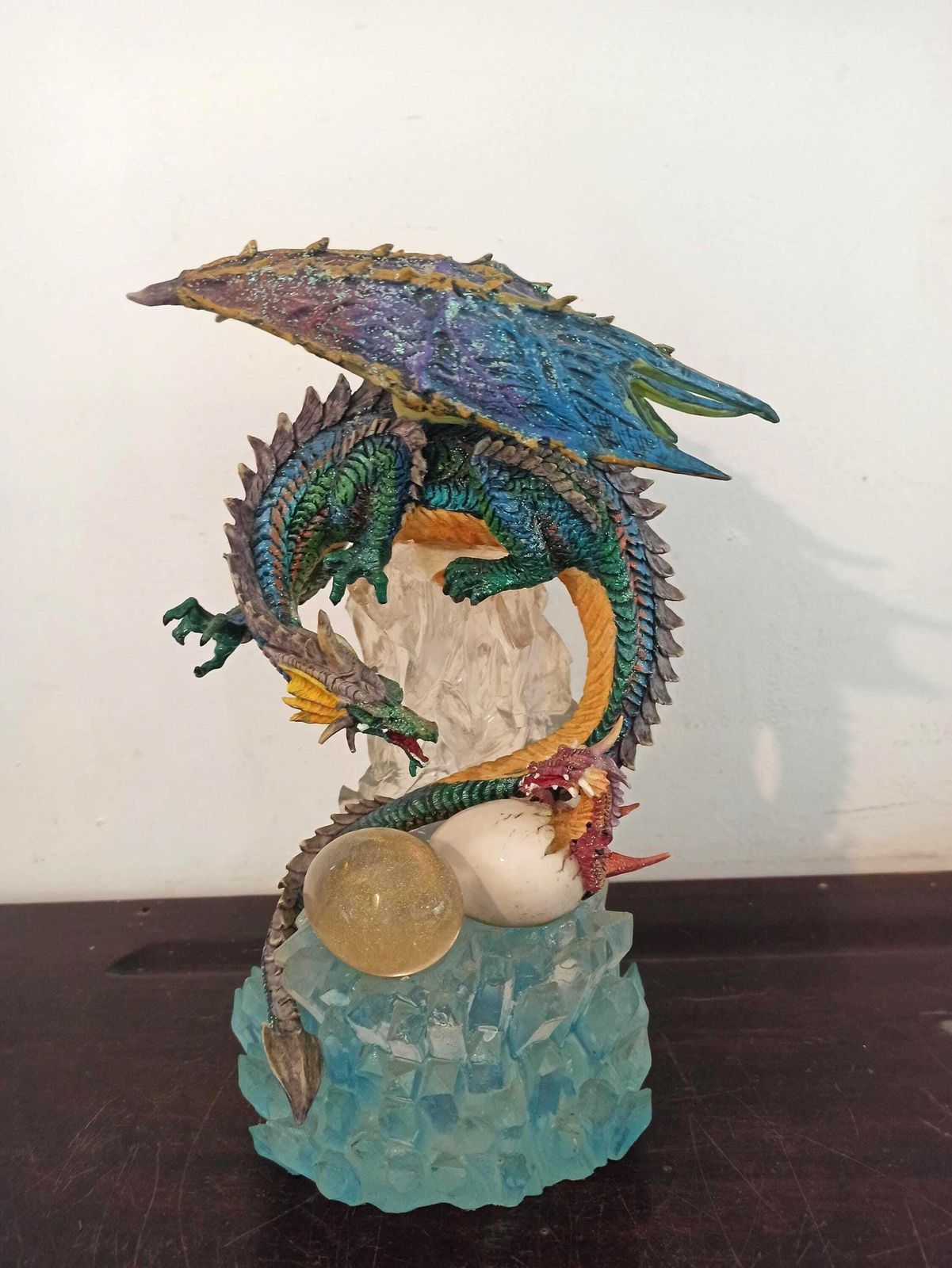 Ornamental Dragon Limited Edition. Trigador And Redamay. Vintage. photo vinterior