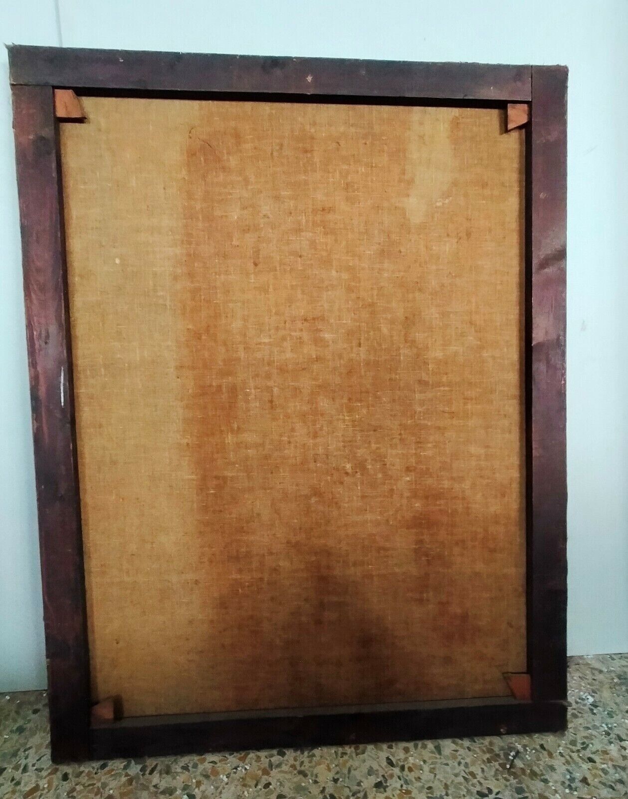 Art Ancient Large Painting St. Peter 17th Century Tuscan School photo