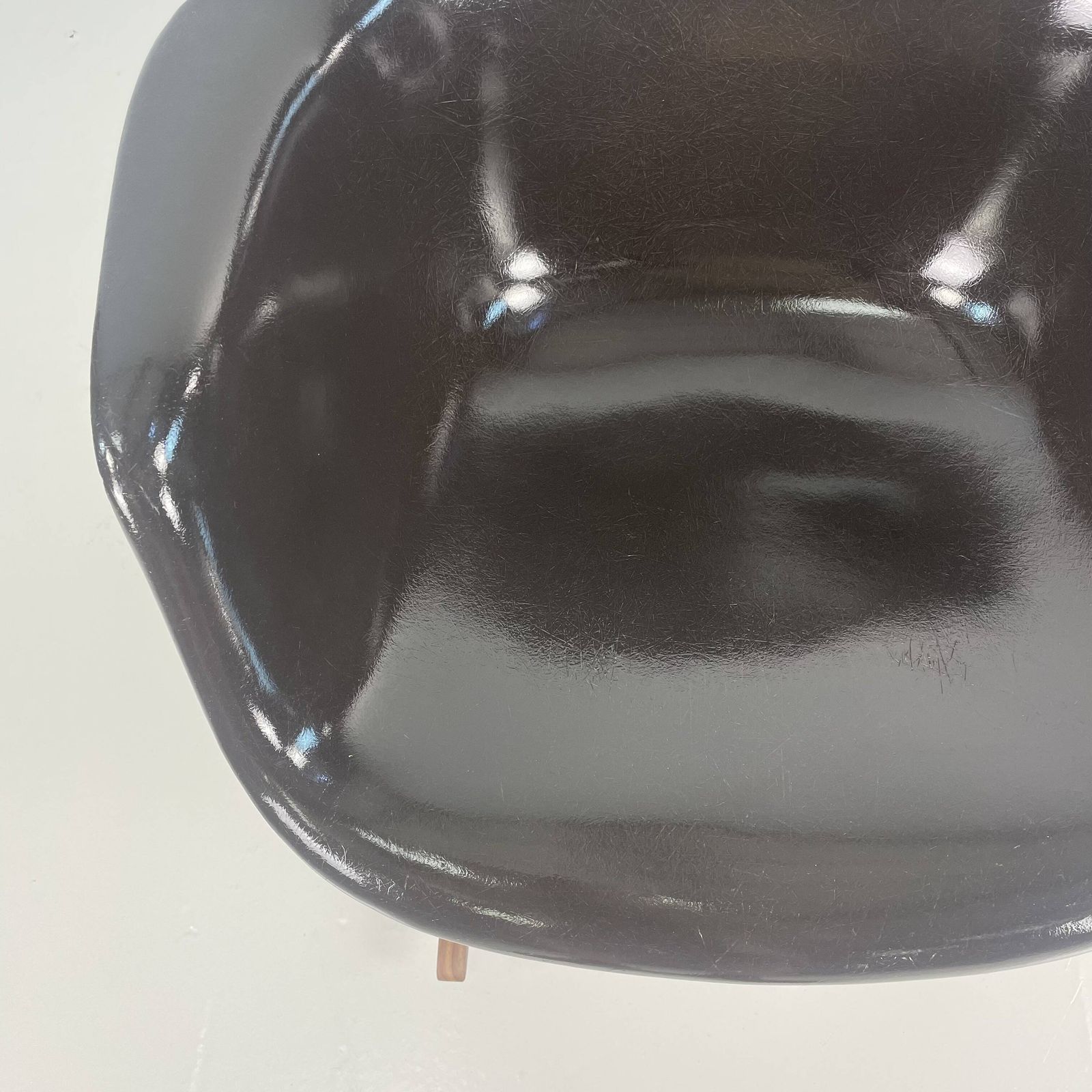1950s Herman Miller Eames Rar Rocking Chair In Brown photo Furniture