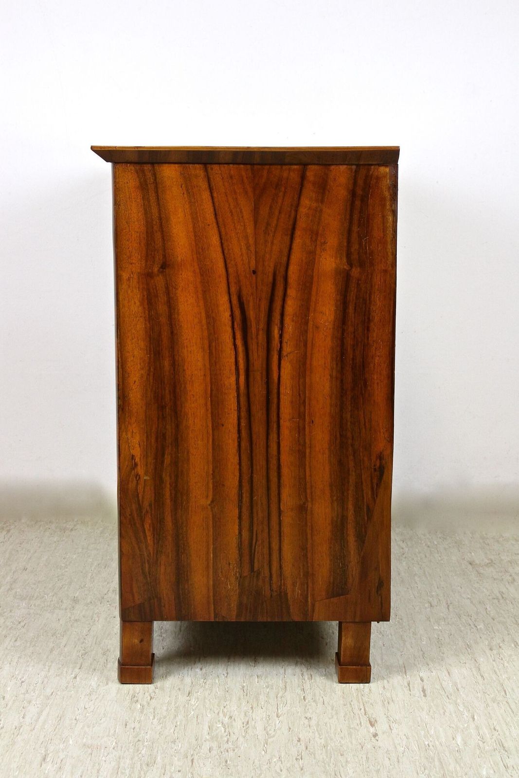 photo for sale 19th Century Biedermeier Nutwood Commode/ Trumeau/ Half Cabinet, At Circa 1830