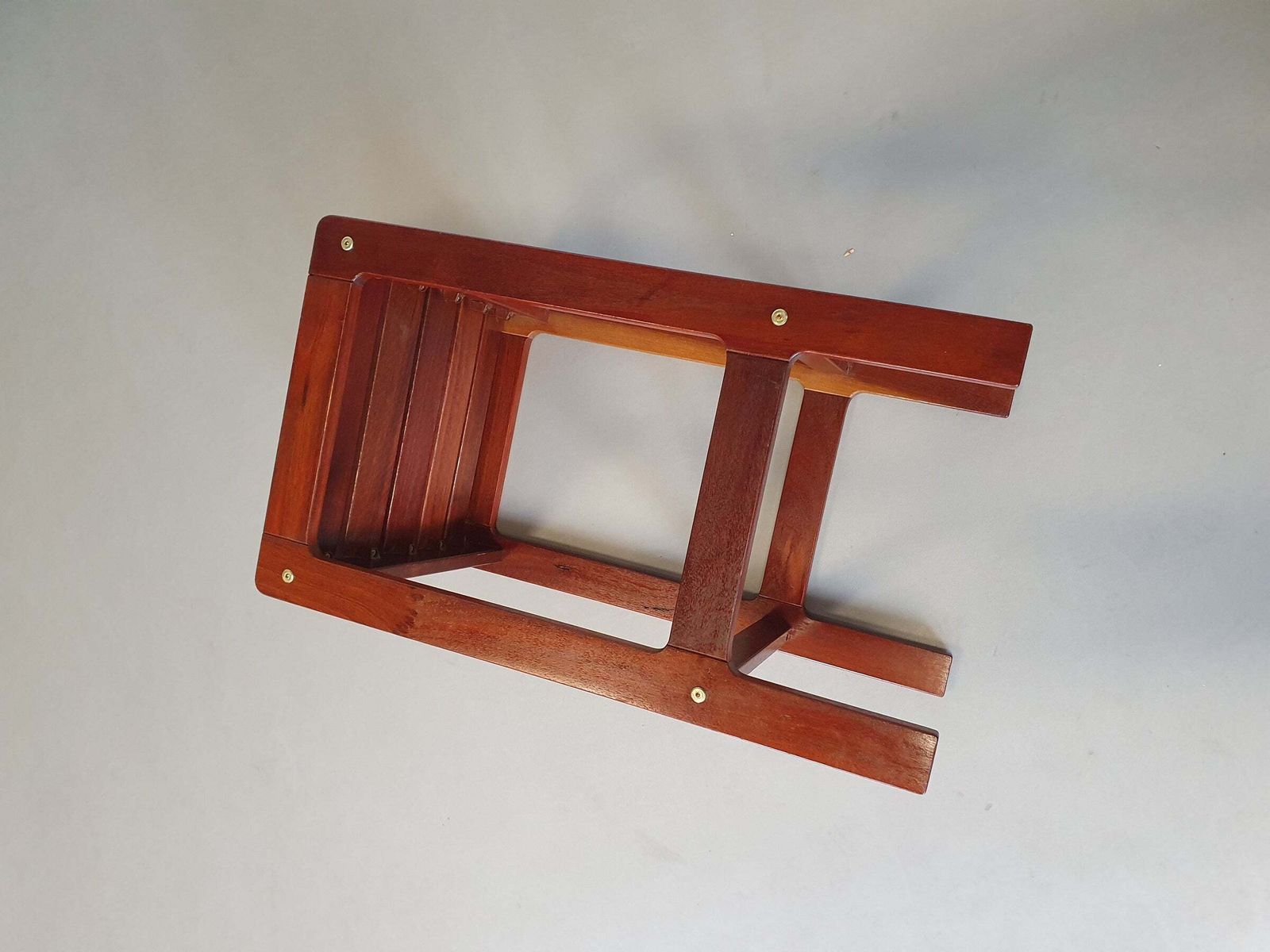 photo buy 3 X Stool Meranti 70s. Height 71 Cm / Wide 42 Cm / Depth 40 Cm