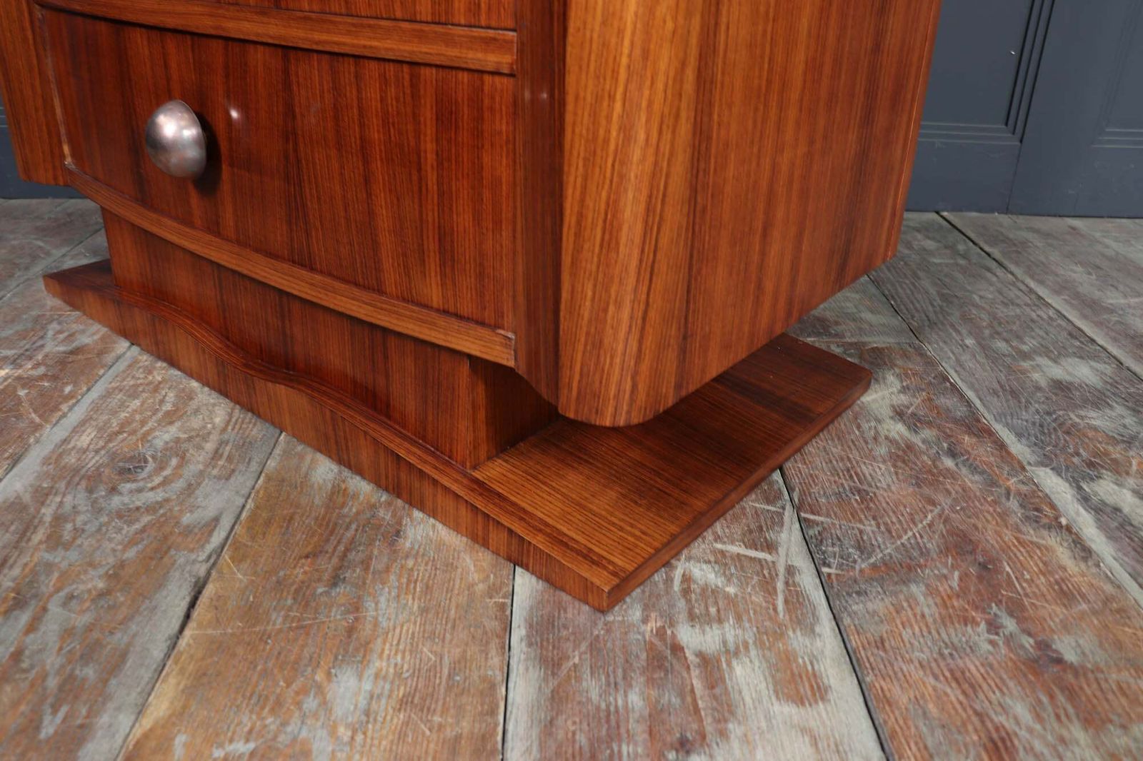 photo furniture Art Deco Display Cabinet In Indian Rosewood C.1930s