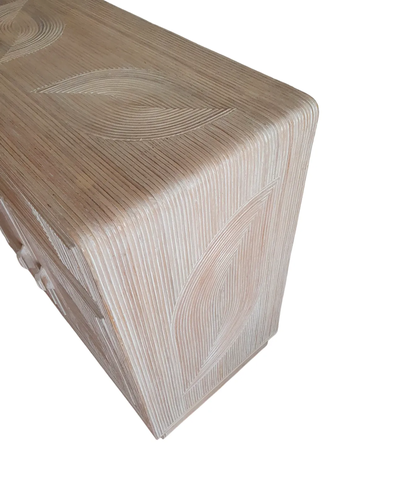 Split Reed Side Board/Cabinet, 1970s photo furniture
