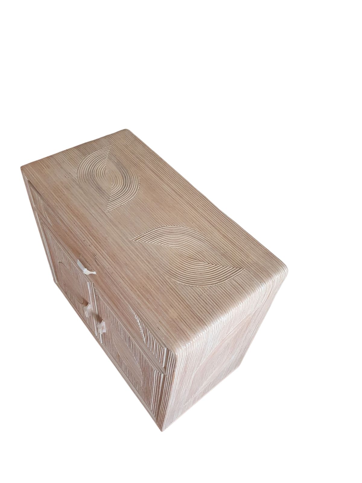 Split Reed Side Board/Cabinet, 1970s photo for sale