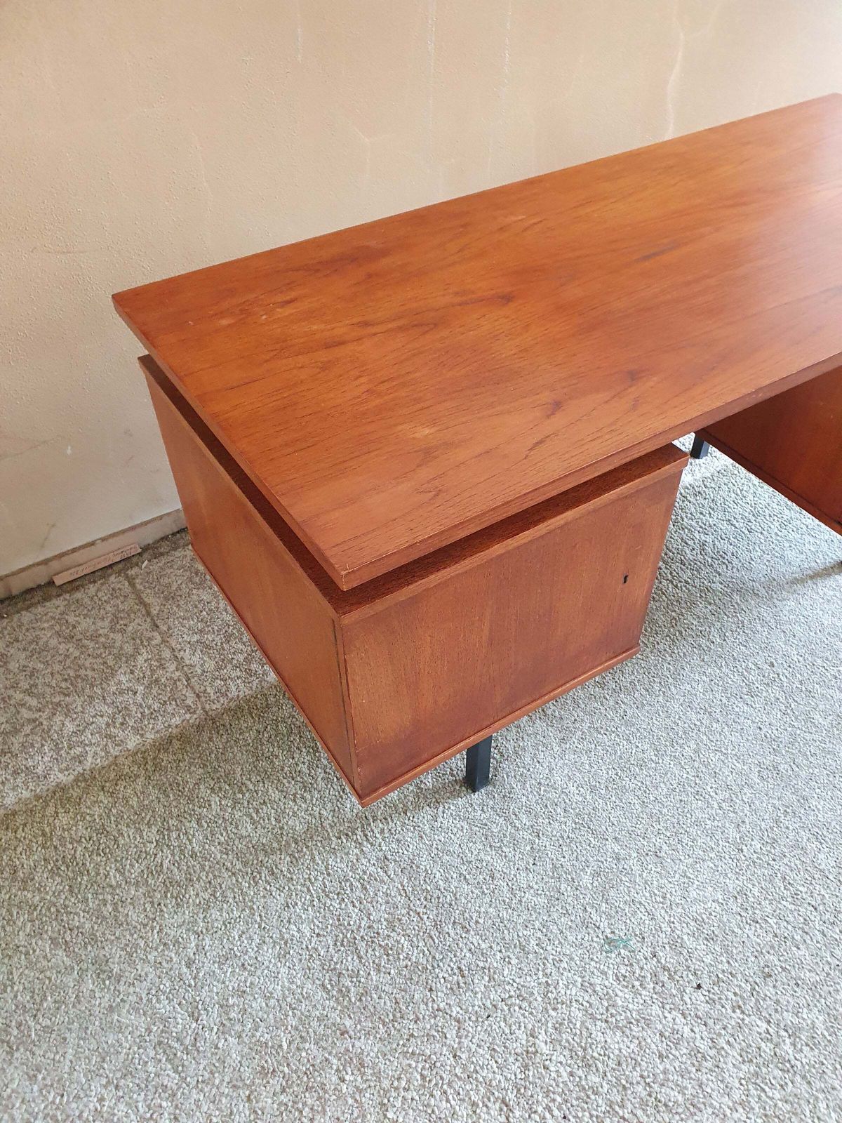 Rare Desk H.H. De Klerk & Zn 1960's With Original Attributes And Insert Trays. H H De Klerk And Sons photo buy