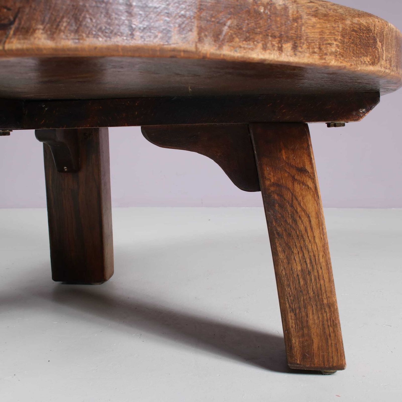 photo furniture 1970s Brutalist Coffee Table From The Netherlands