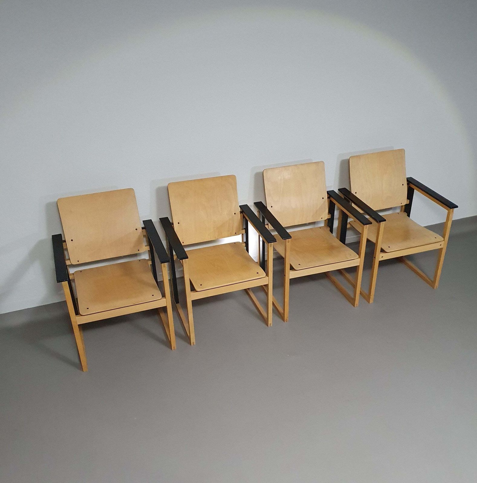photo buy Extremely Rare Finnish Dining Set By Simo Heikkilä / Pentik. 1980s