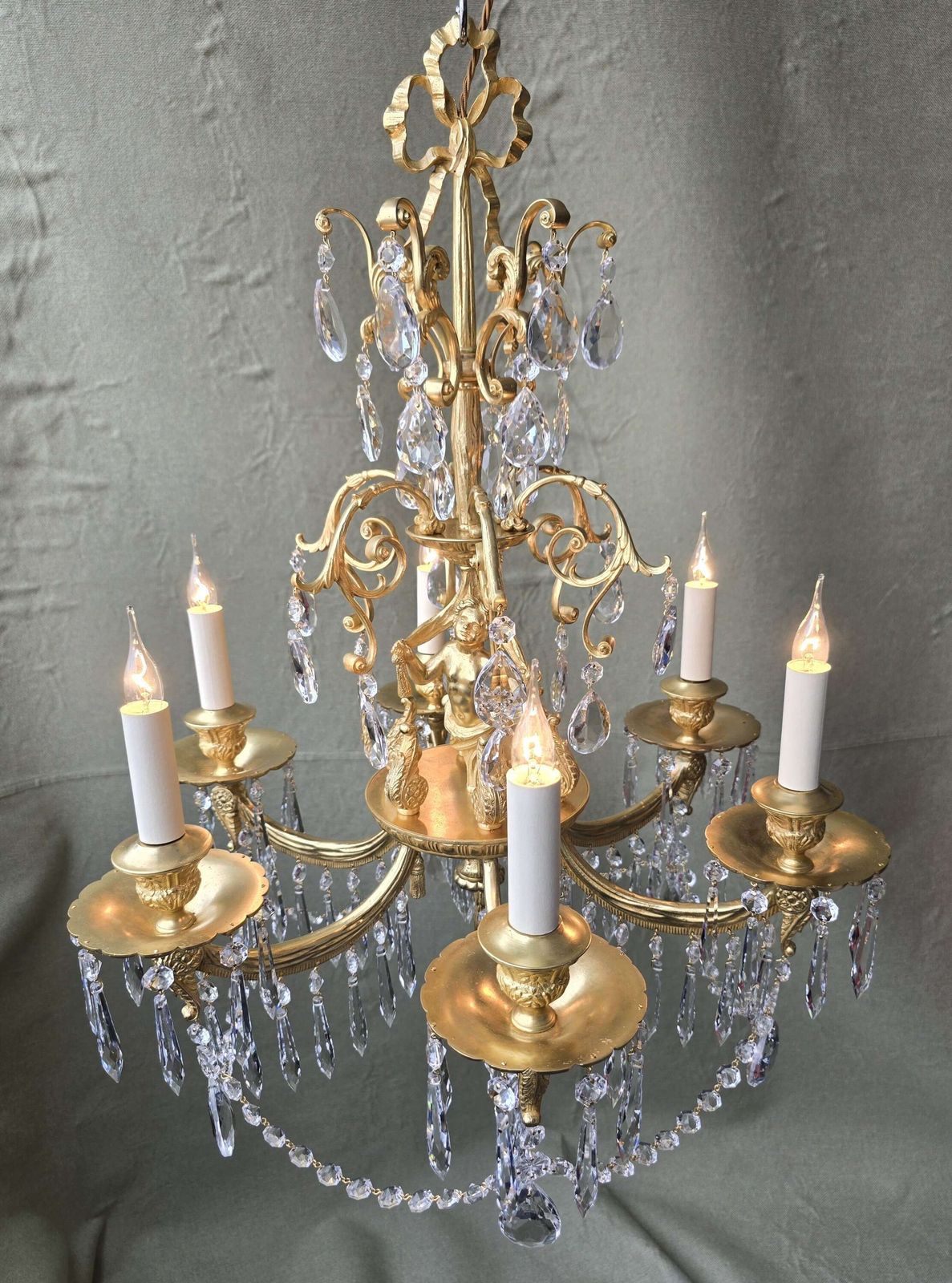 Elegant Vintage Style Chandelier photo buy