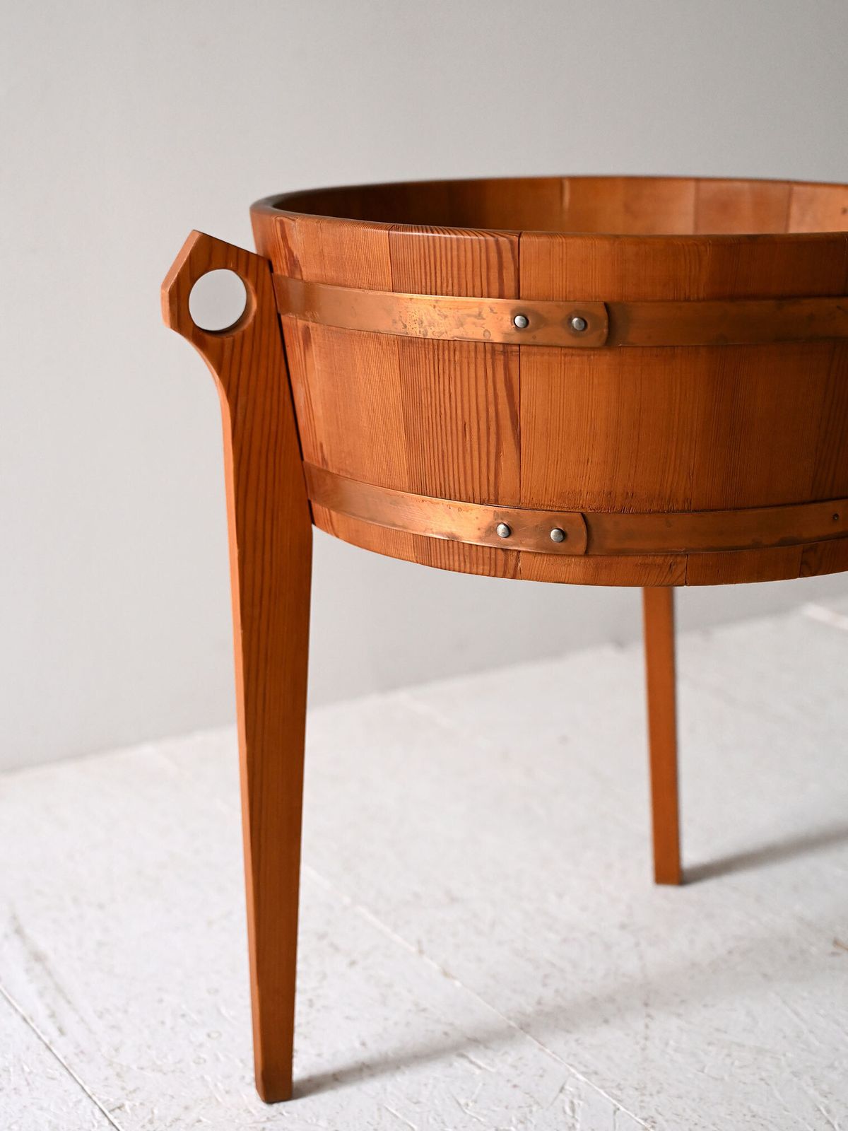 Vintage Scandinavian Teak Flower Stand From The 1960s photo 240.0
