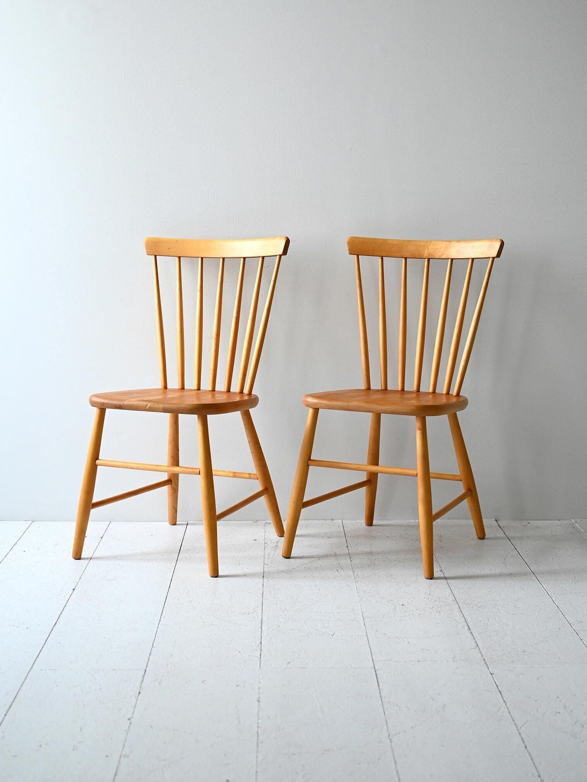 Pair Of Vintage Scandinavian Chairs, Pinstolar Model photo furniture