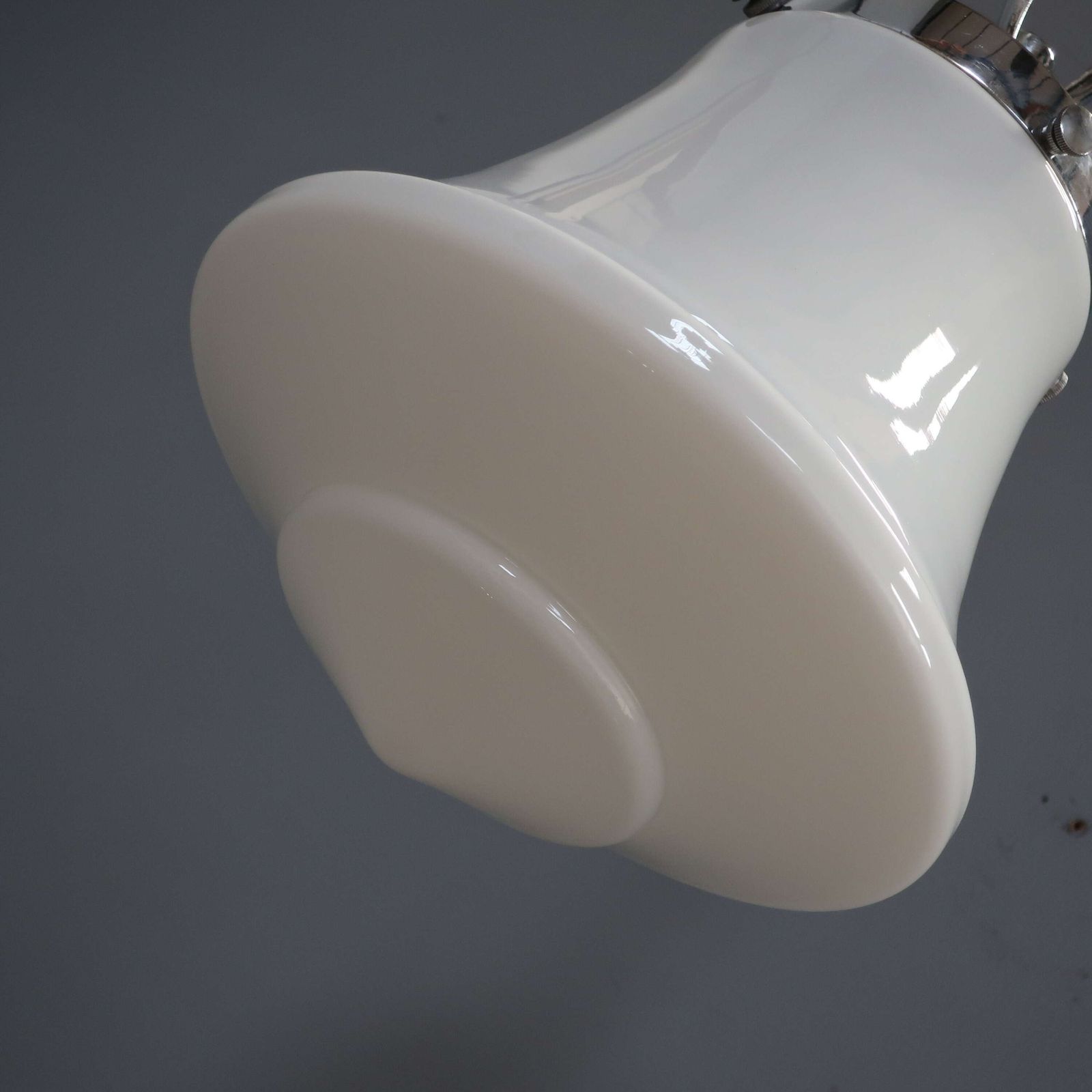 Art Deco Opaline Pendant C1930 photo Lighting