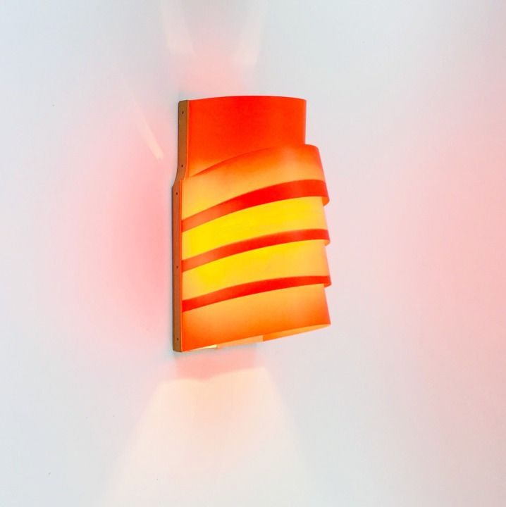 Pair Of Scandinavian Wall Lights By Hans Agne Jakobsson For Ellysett, Model V 311, Sweden, 1970s photo vinterior