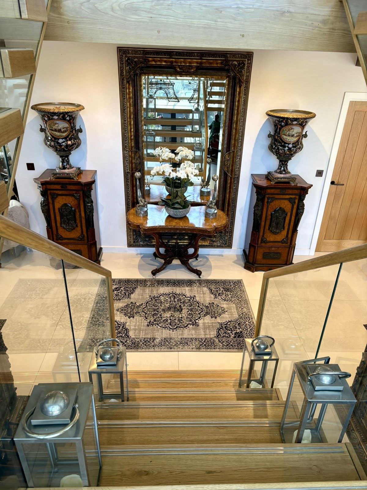 Exhibition Quality Pair Of Antique 19th Century Amboyna And Carved Ebony Pedestals photo 27000.0
