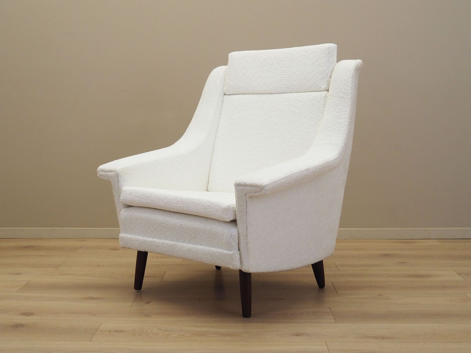 White Armchair, Danish Design, 1970s, Production: Denmark photo Furniture