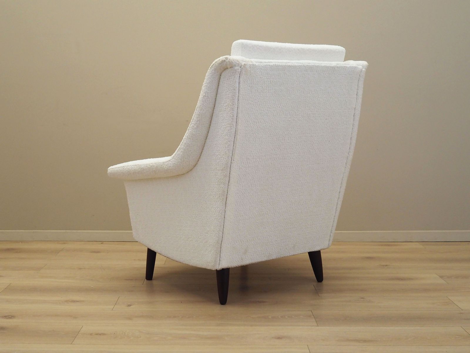 White Armchair, Danish Design, 1970s, Production: Denmark photo vinterior