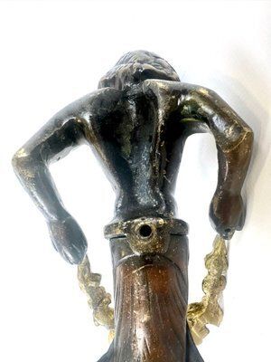 photo buy Large Antique Bronze Cherub Door Pull Handle