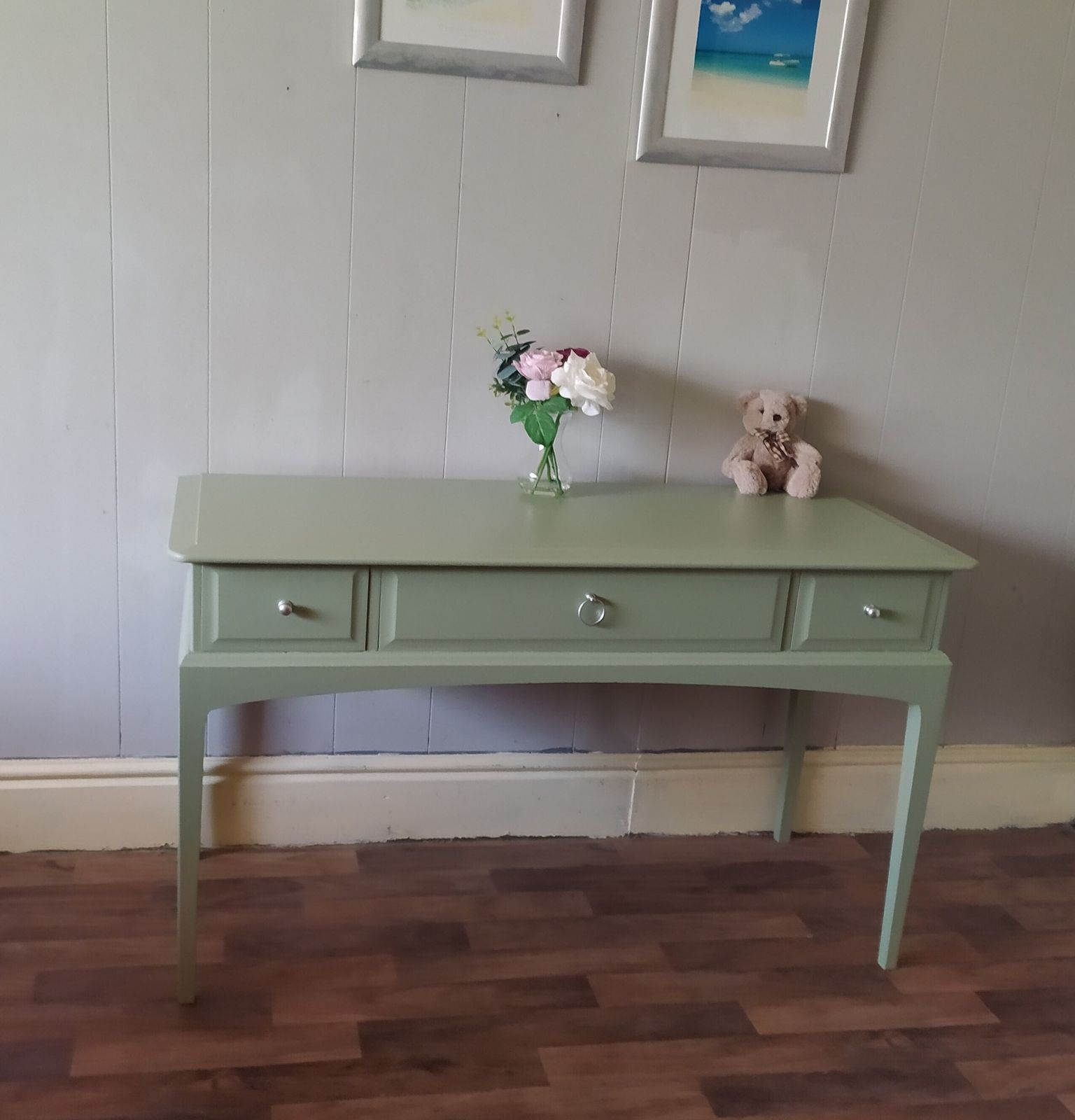 Vintage Stag Console Finished In A Bramwell Green photo for sale