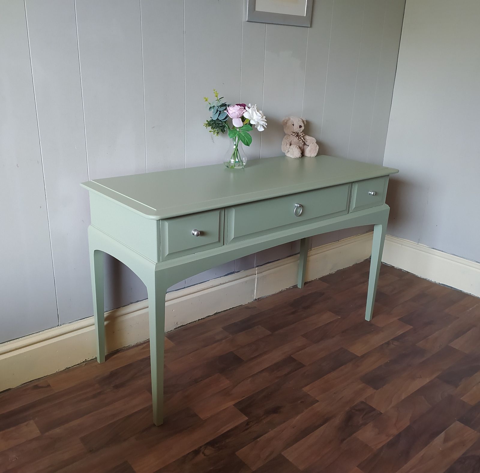 Furniture Vintage Stag Console Finished In A Bramwell Green photo