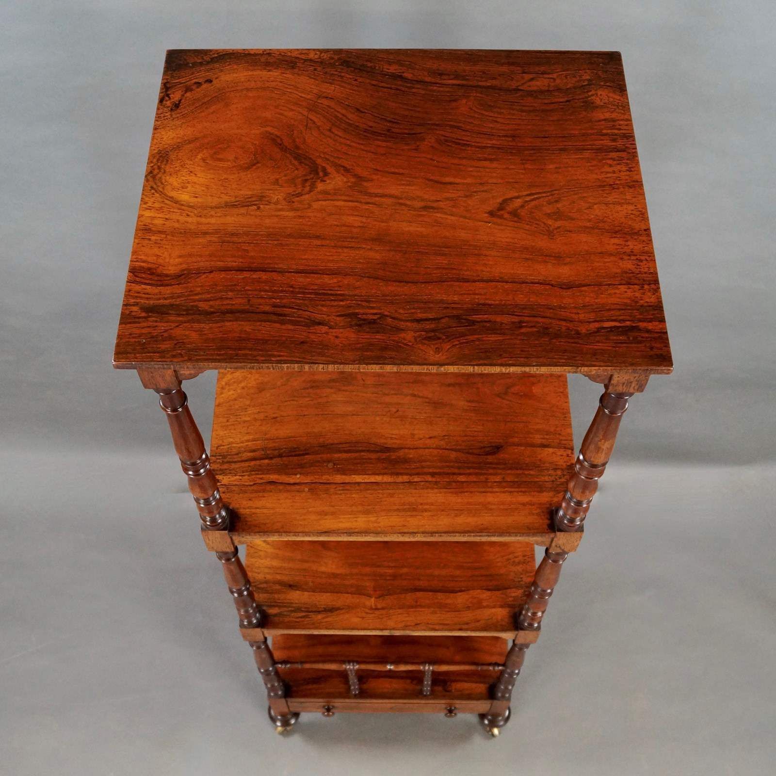 A Rosewood Whatnot Of Superior Quality photo Furniture