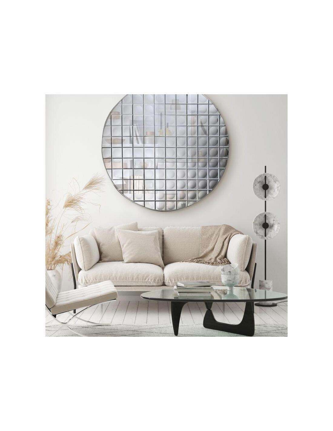 Round Faceted Witch Mirror With Infinity Effect, 20th Century. photo 2514.0