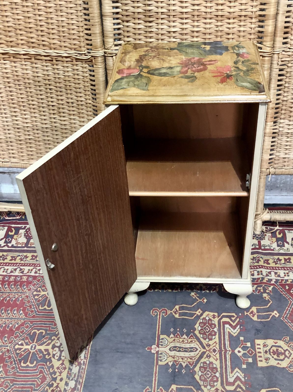 photo buy Handsome Art Deco Style Bedside Table