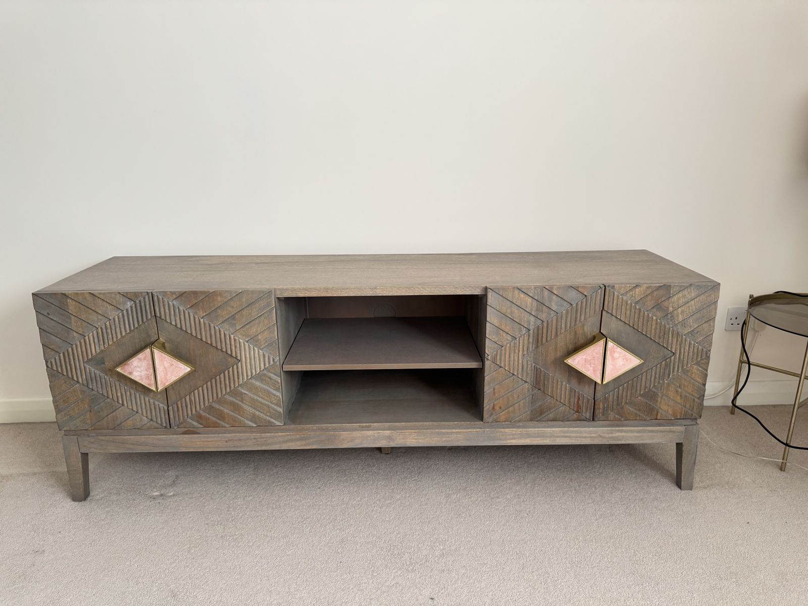 🌟 Hand Carved Anthropologie Sideboard – Rrp £1,200 – Immaculate Condition 🌟 photo 700.0