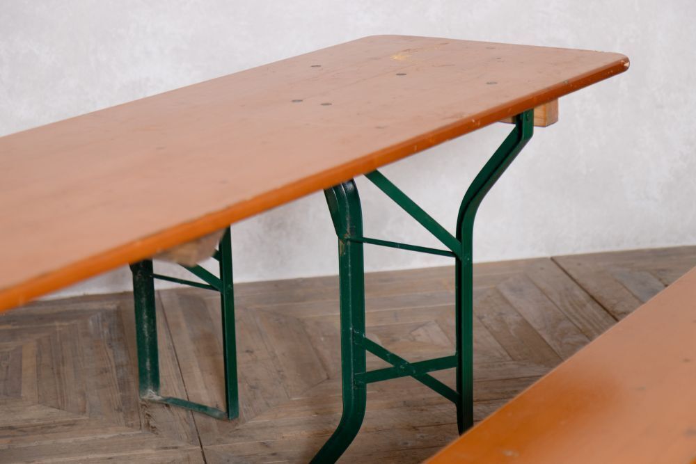 Original German Bierkeller Table Set photo for sale