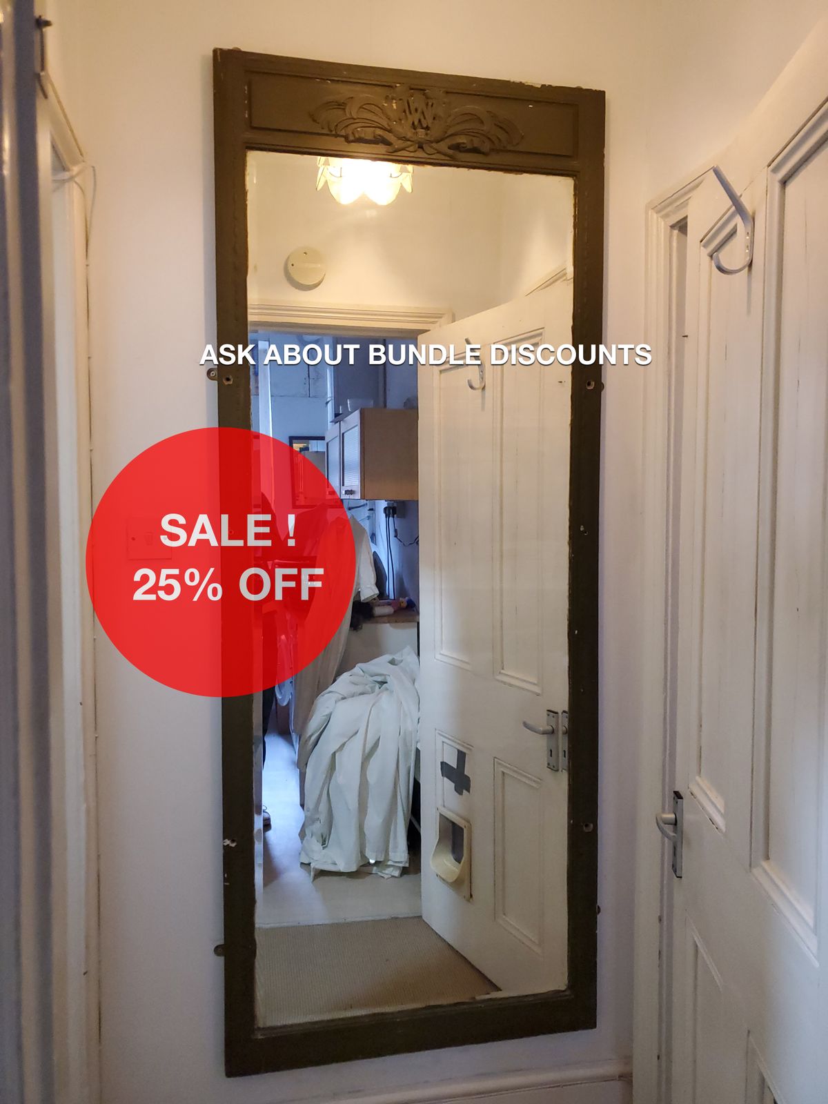 Price Drop! Large Nyc Department Store Mirror (Woolworths)