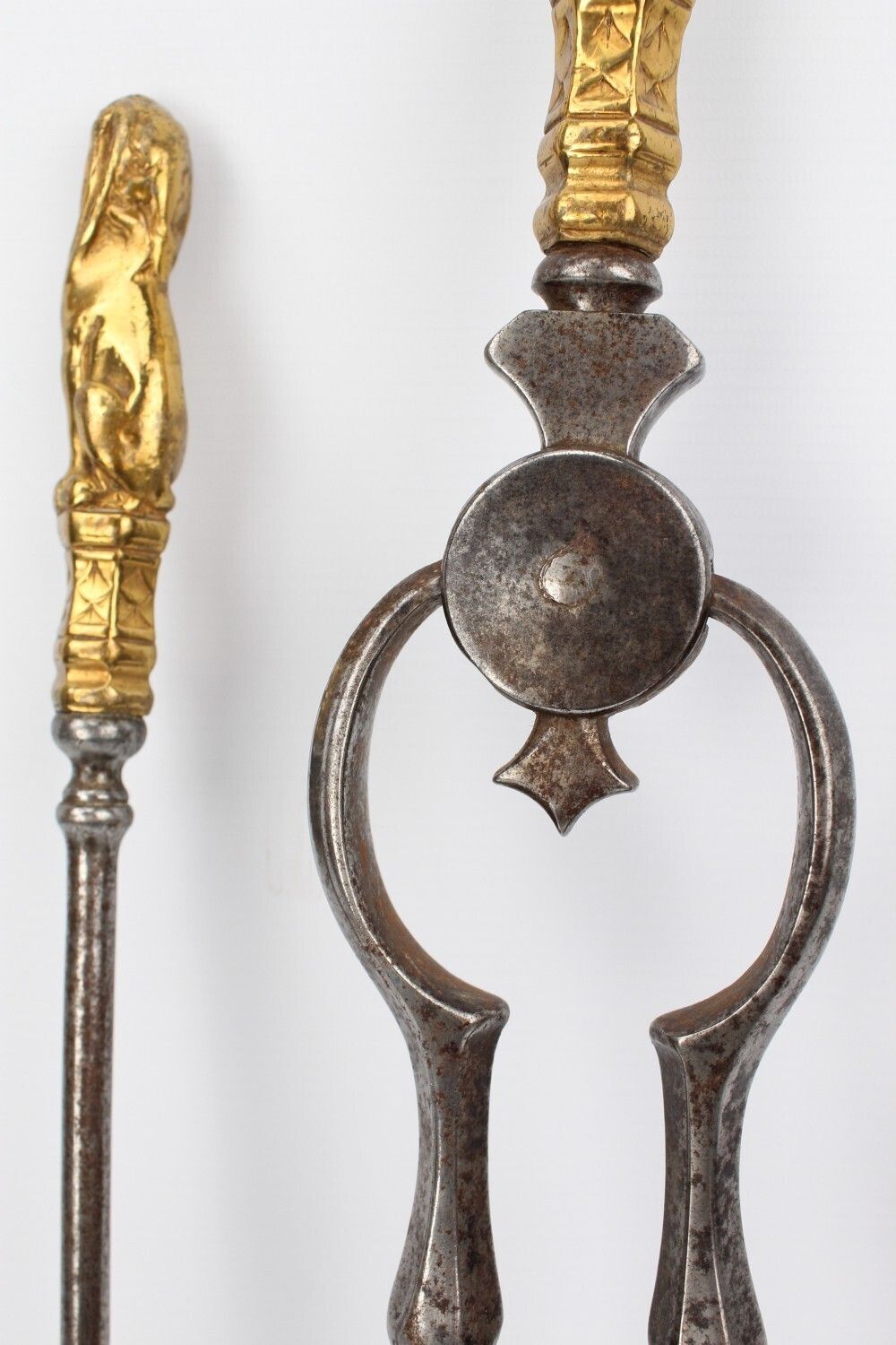 Set Of Victorian Steel Fire Tools photo Home Fixtures