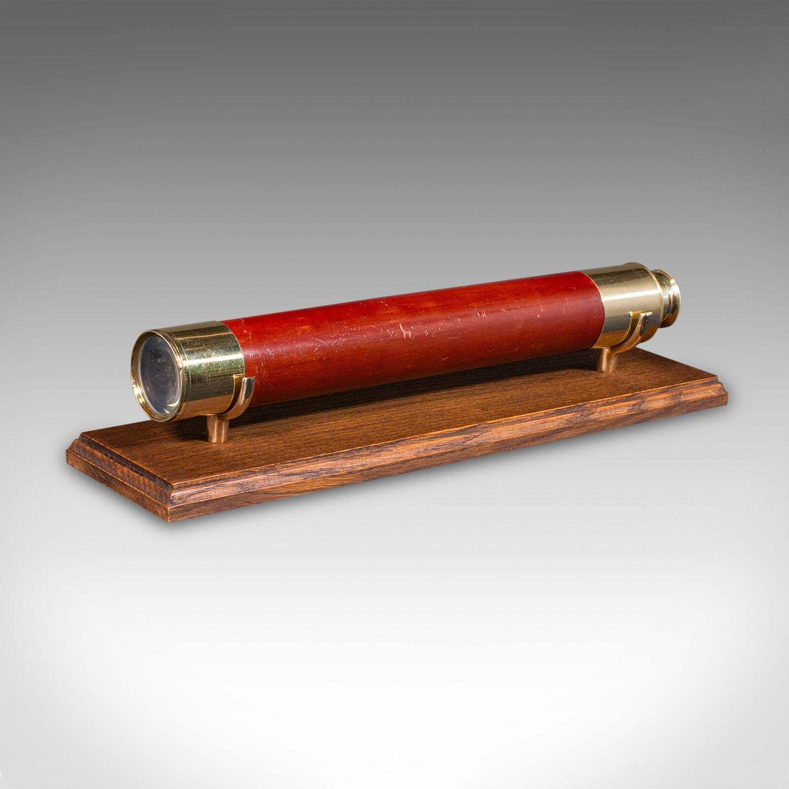 Antique 2 Draw Telescope, English, Brass, Navigational Instrument, Victorian photo furniture