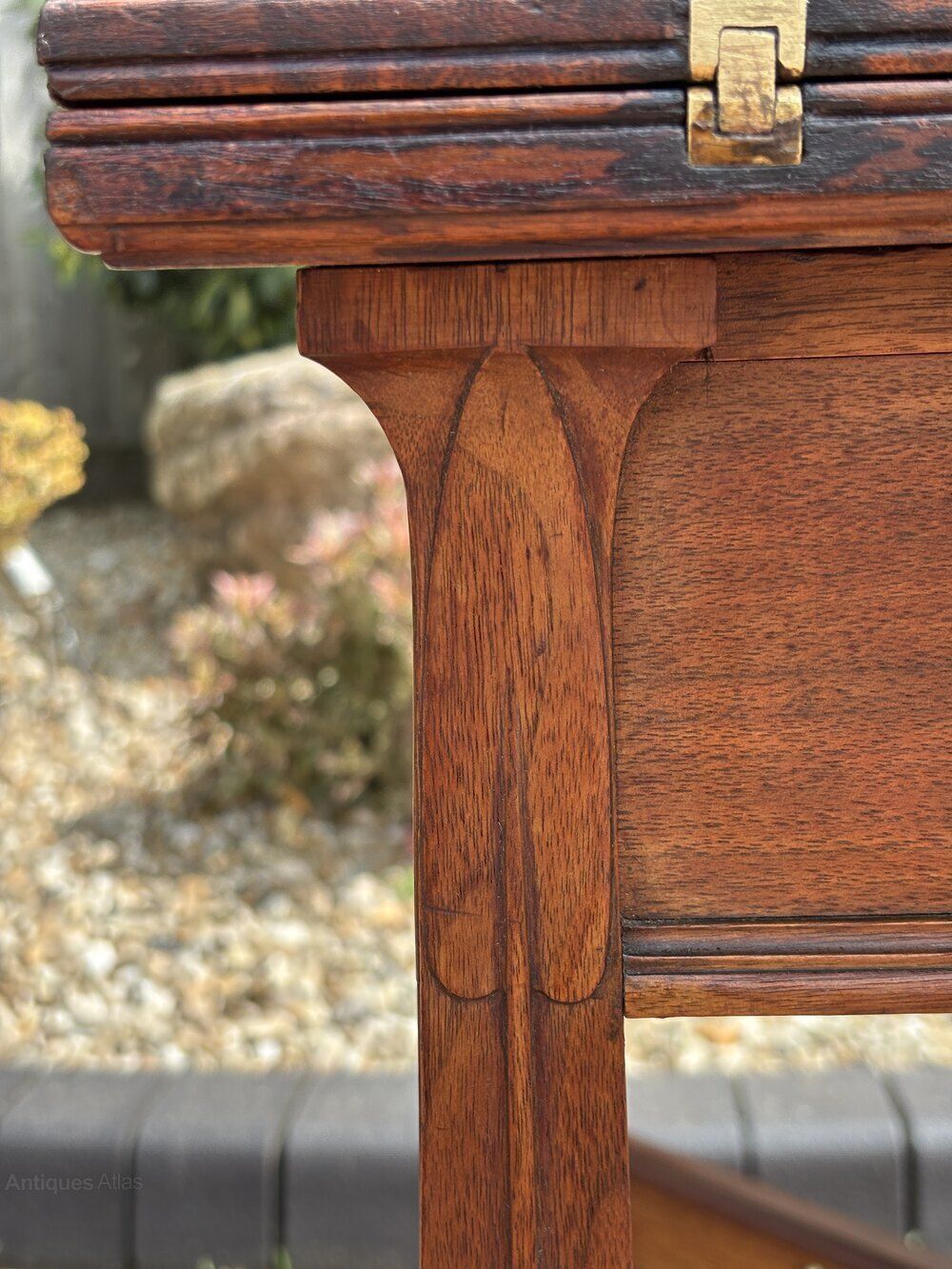 Arts & Crafts Walnut Card Table photo 1070.0