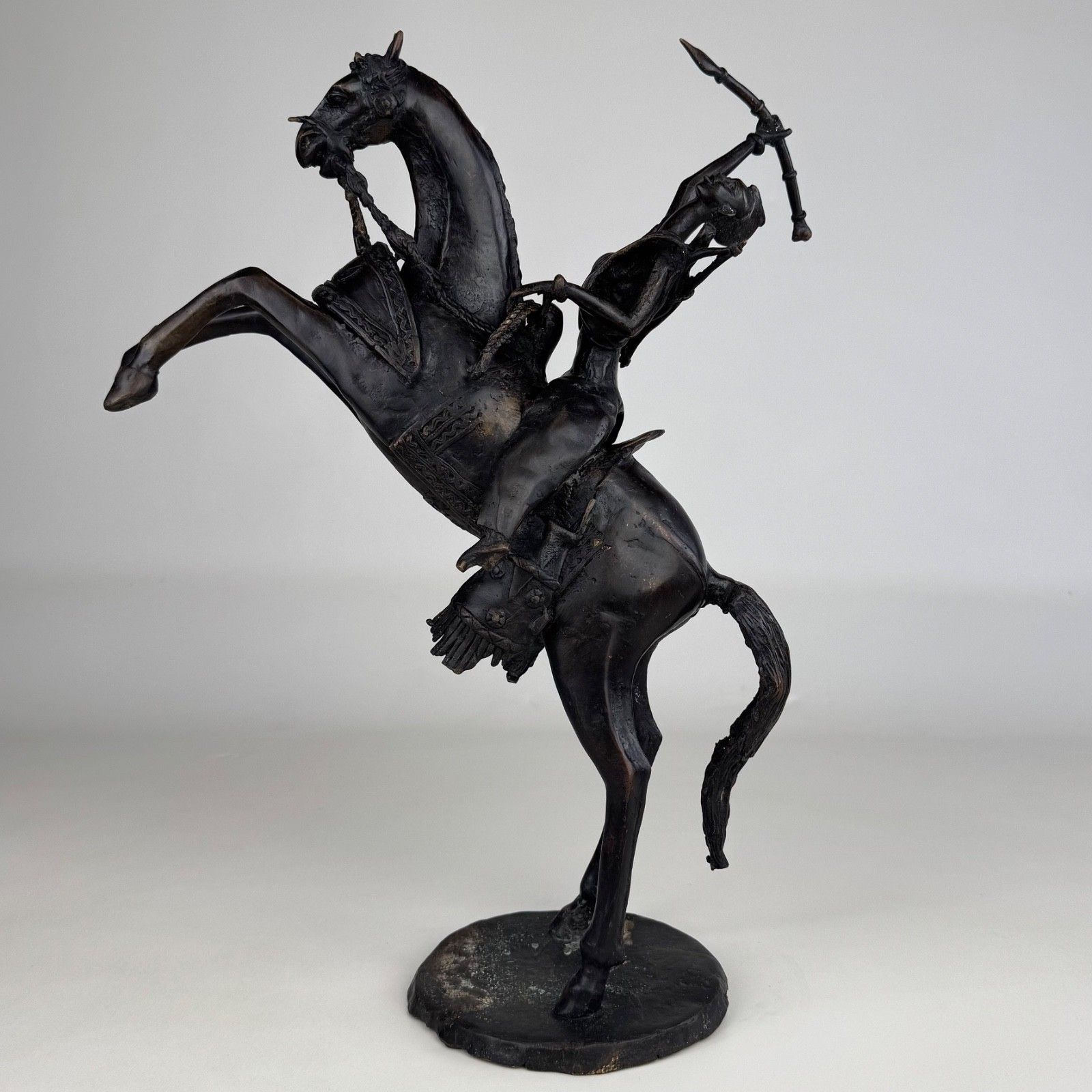 Antique 19th Century Decorative Bronze Sculpture photo furniture