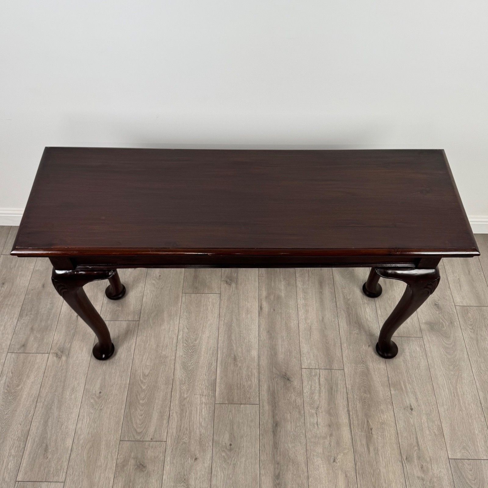 photo furniture Antique 19th Century Good Quality Hall Table In Mahogany