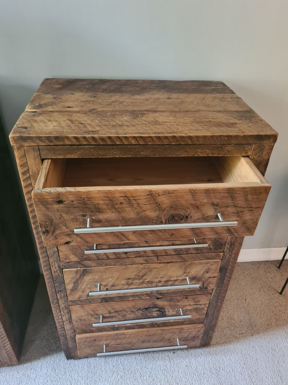 Solid Wood Handmade Chest Of Drawers