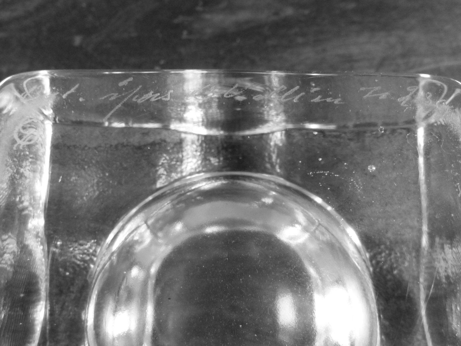 Sculptural Ashtray In Clear Glass, Puzzle Model, Design Bertil Vallien, Boda åfors, Sweden, Circa 1970 photo buy