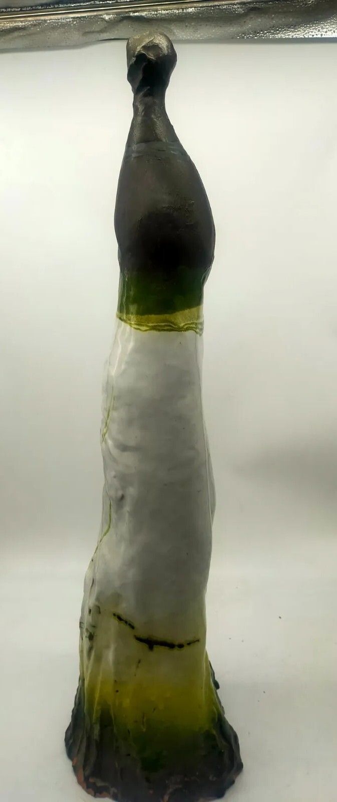 Art Man Gastone Bai, Abstract Terracotta Sculpture, 80s. Sarteano photo