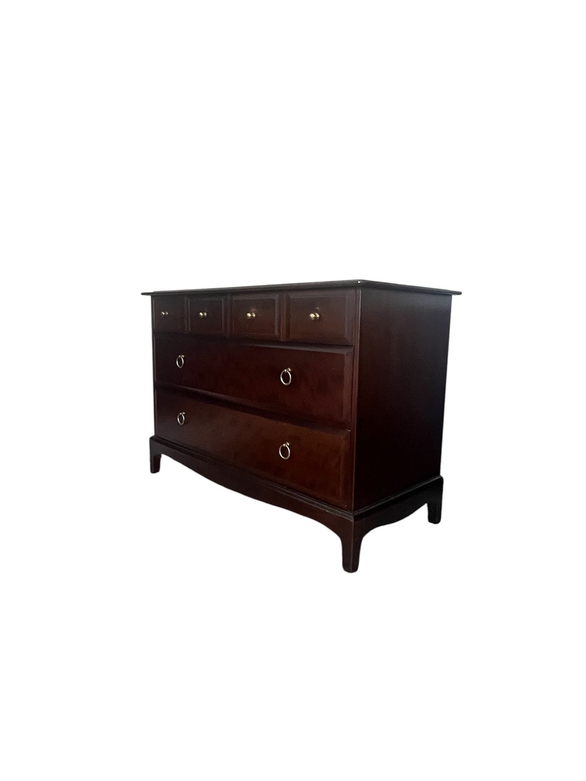 Mid Century Stag Mahogany Chest Of Drawers photo Furniture