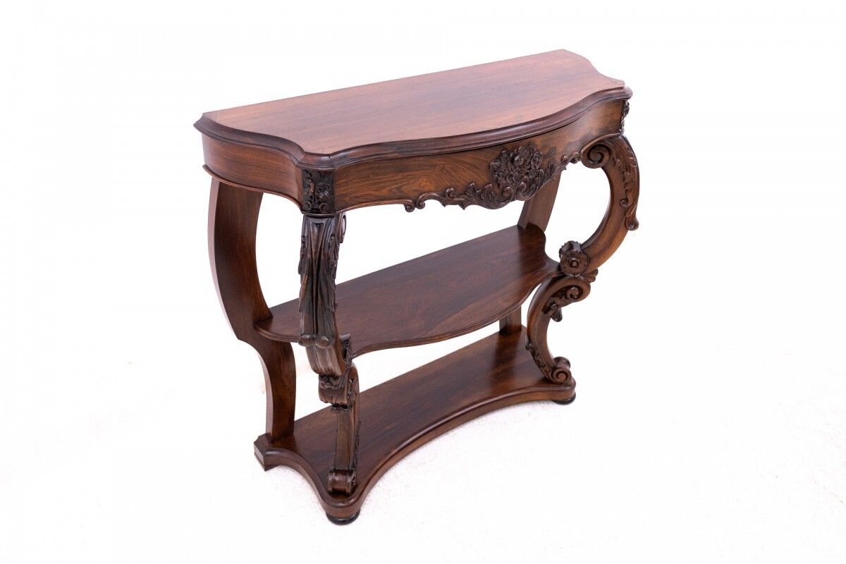 Rosewood Console, France, Circa 1890. After Renovation. photo for sale