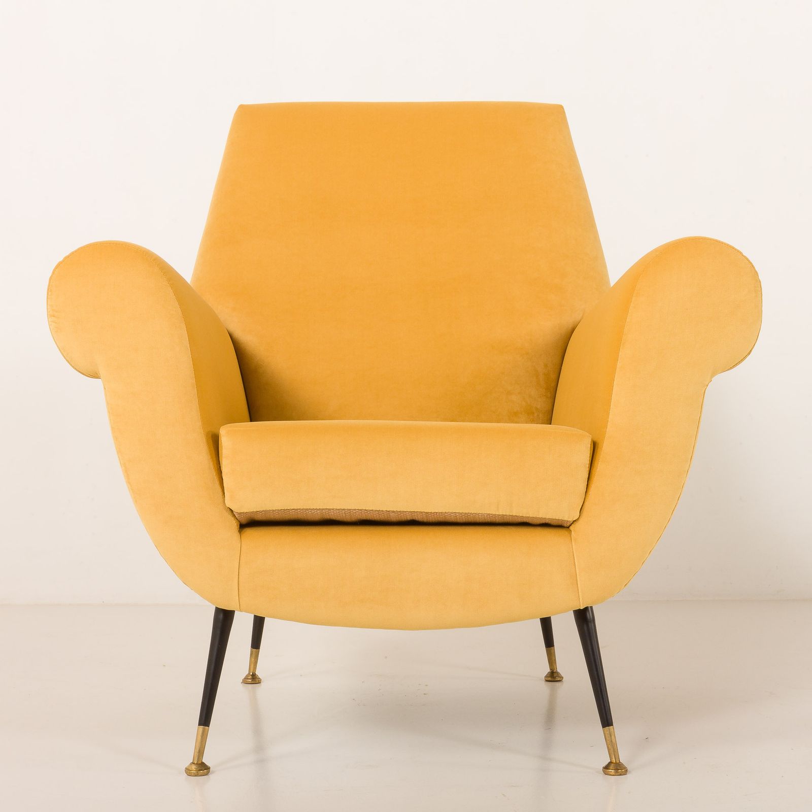 photo buy Gigi Radice Mid Century Lounge Chair For Minotti, Italy 1950s