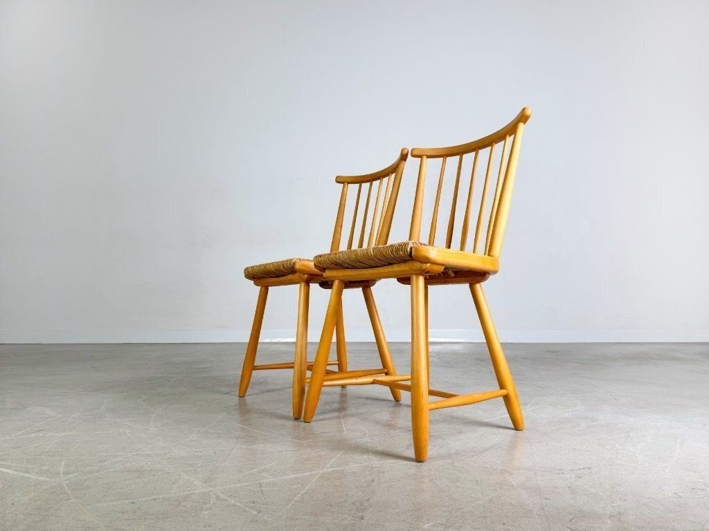 Set Of 2 Original Wks Midcentury Chairs Wk Möbel Arno Lambrecht photo Furniture